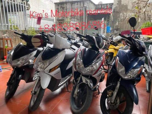 motorbike rental Binh Lieu