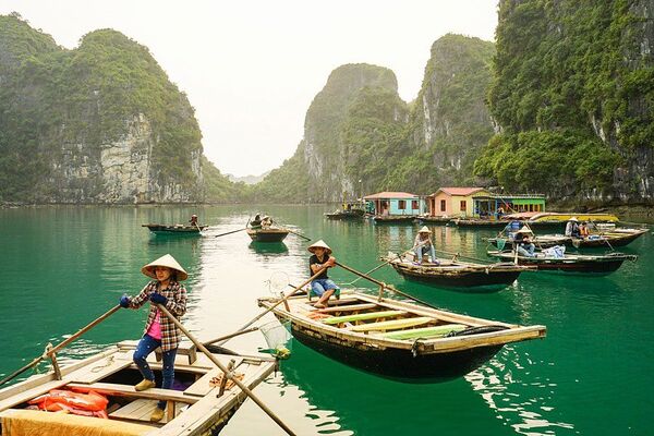 The ticket price to visit Ha Long